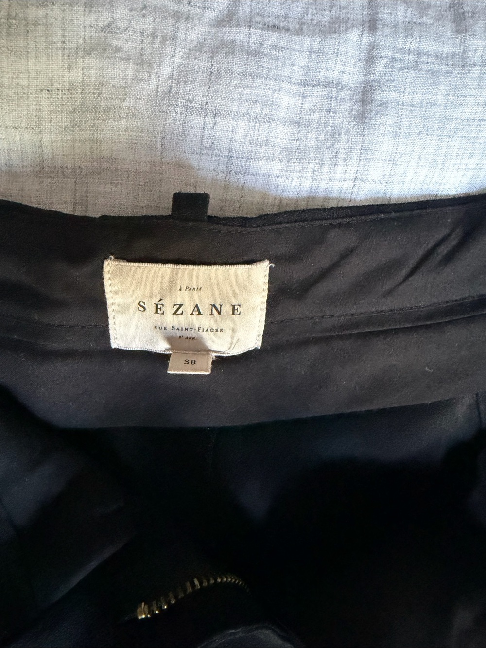 Sézane Black Jacket - Classic Black